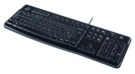 BE KB Logitech K120 Zwart bedraad (Belgische layout)