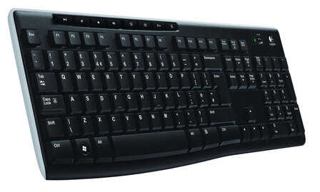 BE KB Logitech K270 Zwart Wirel. Ret. (Belgische layout