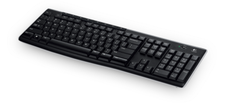 BE KB Logitech K270 Zwart Wirel. Ret. (Belgische layout