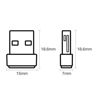 TP-Link WL 600 USB Dual Band Archer T2U nano AC600.