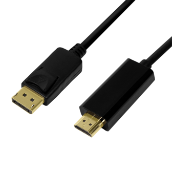 DisplayPort 1.2 --&gt; HDMI 5.00m 4K/30Hz LogiLink