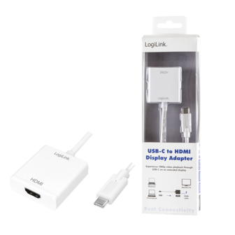 Adapter USB-C --&gt; HDMI 1.4 Logilink