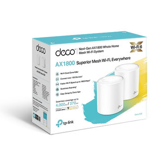 TP-Link Deco X20 - AXE1800 Mesh WiFi6 System.