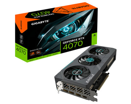 4070 Gigabyte RTX WINDFORCE OC 12GB/3xDP/HDMI