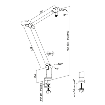 Toe Professionele Microfoonstandaard AA0127 Logilink