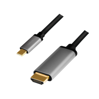 USB 3.2 Gen2 C --&gt; HDMI 1.80m LogiLink 4K