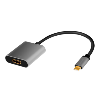 USB 3.2 Gen1 C --&gt; HDMI(F) 0.15m LogiLink 4K