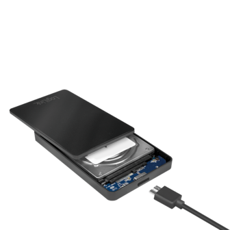 2.5&quot; Logilink Enclosure USB3.0 / SATA / Zwart