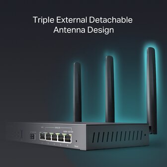 TP-Link ER706W Omada 6 poorts Gigabit VPN