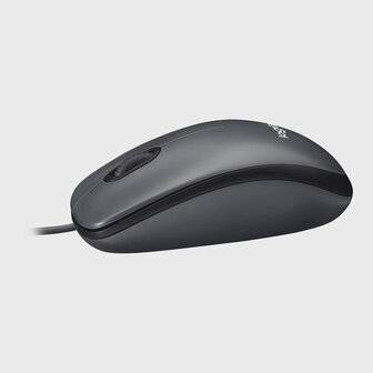 Logitech M100 Optical USB Zwart Retail