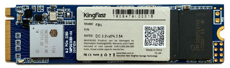 128GB M.2 PCIe NVMe Kingfast F8N TLC/1850/650 Bulk