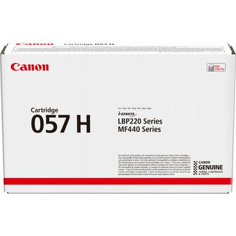 Canon 057H Zwart 10.000 pagina`s (Origineel)