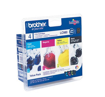 Brother LC-980 Value Pack 22,5ml (Origineel)