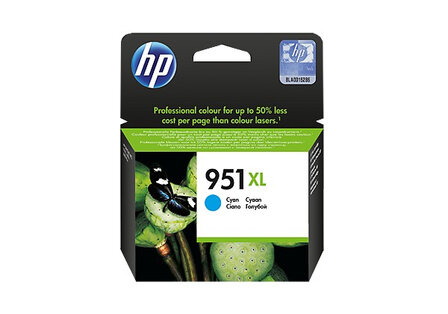 HP No.951XL Cyaan 24ml (Origineel)