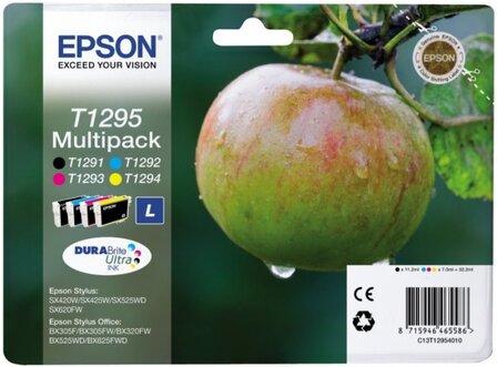 Epson T1295 Multipack 32,2ml (Origineel) apple