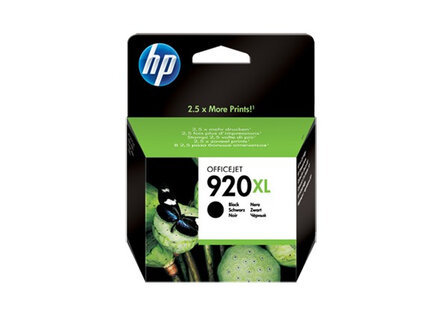 HP No.920XL Zwart 49ml (Origineel)