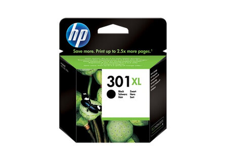 HP No.301XL Zwart 6ml (Origineel)