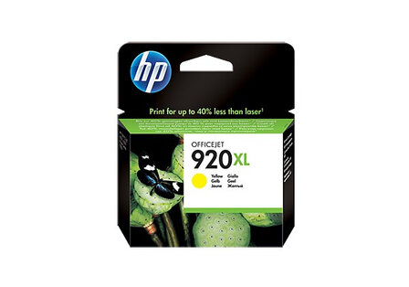 HP No.920XL Geel 6ml (Origineel)