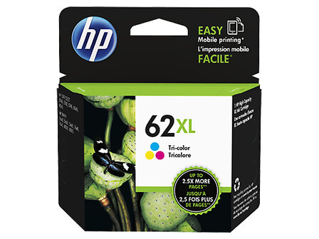 HP No. 62XL Kleur 11,5ml (Origineel)