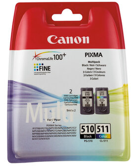 Canon (K) PG-510/CL-511 Multipack 18,0ml (Origineel)