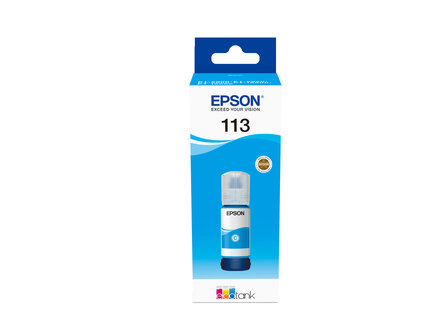 Epson 113 EcoTank Inktfles Cyaan 70,0ml (Origineel)