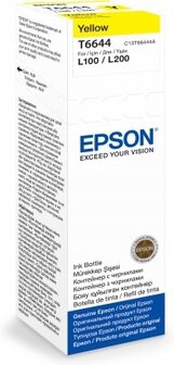 Epson T6644 EcoTank Inktfles Geel 70,0ml (Origineel)