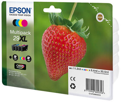 Epson T2996XL Multipack 30,5ml (Origineel) strawberry