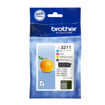 Brother LC-3211VAL Value Pack 14,2ml (Origineel)