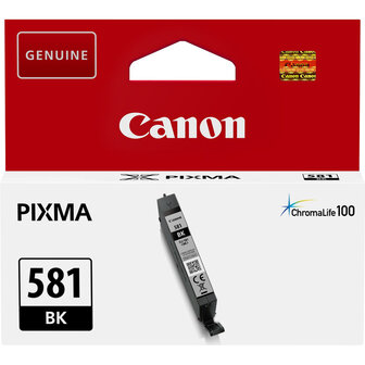 Canon (T) CLI-581 BK Zwart 5,6ml (Origineel)