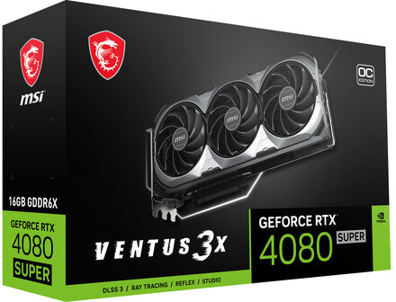 4080 MSI RTX Super VENTUS 3X OC 16GB/3xDP/HDMI