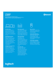 Logitech 2.0 Z207 Wit