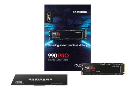 4TB M.2 PCIe NVMe Samsung 990 PRO MLC/7450/6900