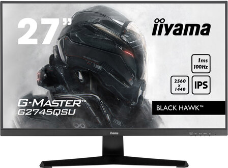 27&quot; Iiyama G-Master G2745QSU-B1 QHD/DP/HDMI/100Hz/IPS