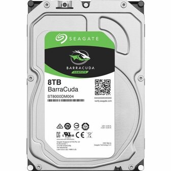 8,0TB Seagate Desktop BarraCuda 256MB/5400rpm