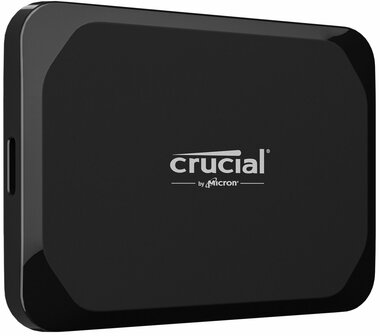 2TB Crucial X9 NVMe/Zwart/USB-C/1050