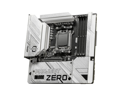 MSI AM5 B650M PROJECT ZERO - back-connect