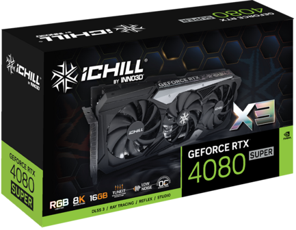 4080 Inno3D RTX iChiLL Super 3X 16GB/3xDP/HDMI