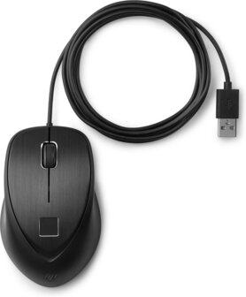 HP Fingerprint Laser USB Zwart Retail