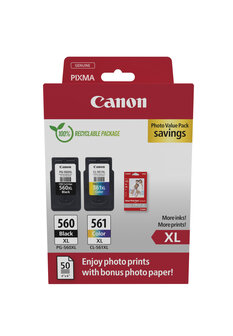 Canon (U) PG-560XL/CL-561XL ValuePack 26,5ml (Origineel)