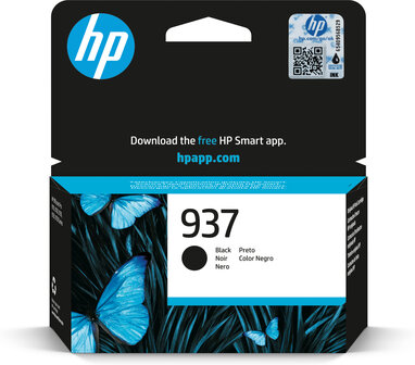 HP No.937 Zwart 1.250 pagina`s (Origineel)