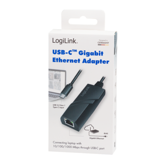 --&gt; RJ45 1000Mbps Adapter- LogiLink UA0238A