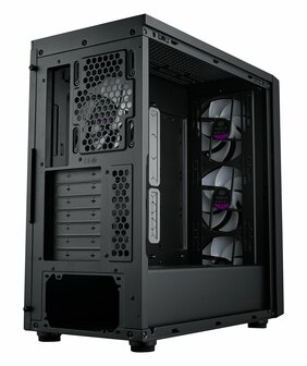 Cooler Master MasterBox 600 - TG/EATX/back-connect Zwart