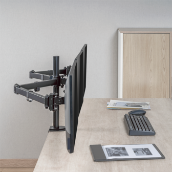 Desk Mount Triple LogiLink 13&quot;-27&quot; 