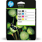 HP No.924 4-Pack C,M,Y,K 1.700 pagina`s (Origineel)