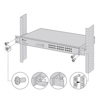 TOE 1U RackMount Kit-13