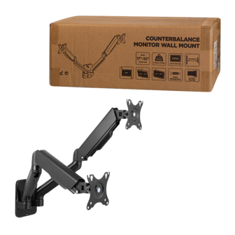 Wall Mount Dual LogiLink 17&quot;-32&quot;