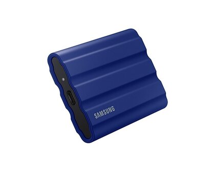 2TB Samsung T7 Shield NVMe/Blauw/USB-C/1050/1000