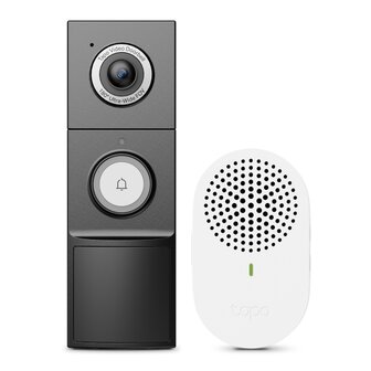 TP-Link Tapo Video Doorbell 2K 5MP/180&deg;/2-way-audio