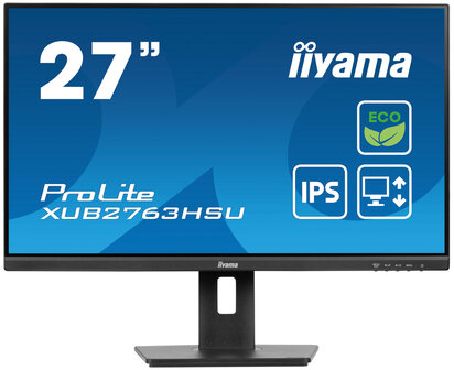 27&quot; Iiyama ProLite XUB2763HSU-B1 FHD/DP/HDMI/IPS