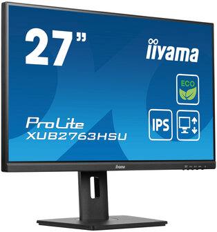 27&quot; Iiyama ProLite XUB2763HSU-B1 FHD/DP/HDMI/IPS